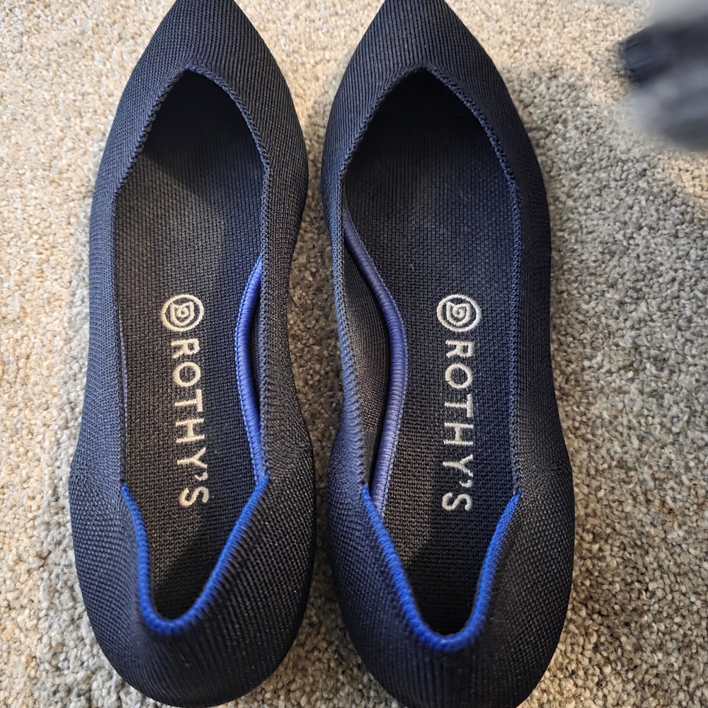 Rothy's Women's Navy Points 9.5